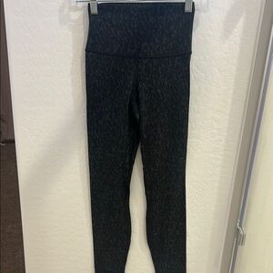 lululemon athletica Black Patterned Leggings